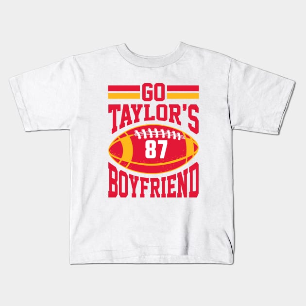 Go Taylor's Boyfriend Ver.2 Kids T-Shirt by GraciafyShine